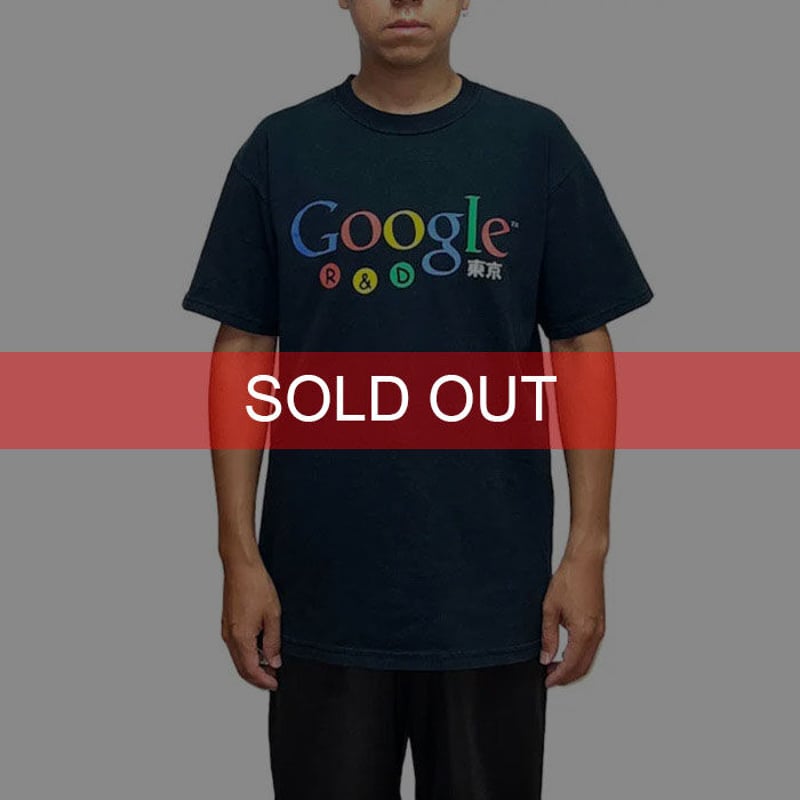 USED】00'S GOOGLE TOKYO R&D CENTER T-SHIRT | KO USED】00'S GOOGLE TOKYO R&D CENTER T-SHIRT | KO
