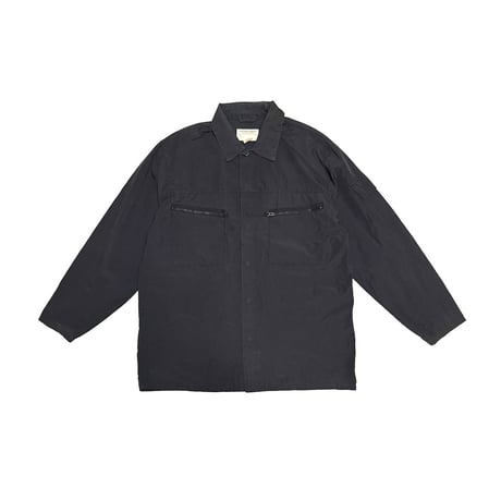 【USED】00's POLO JEANS COMPANY Ralph Lauren Packable Field Shirt Jacket Fade Black