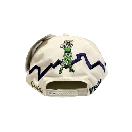 【DEAD STOCK】1996 VEGA × Street Fighter II “Guile” Snapback Cap Made for Italy