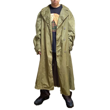 【USED】 50'S US ARMY RAIN TRENCH COAT