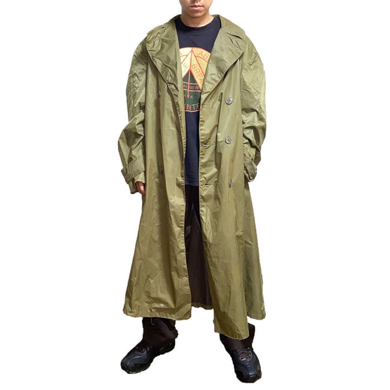 50's US ARMY レインコート トレンチコート USED】 50'S US ARMY RAIN TRENCH COAT | KONBINI