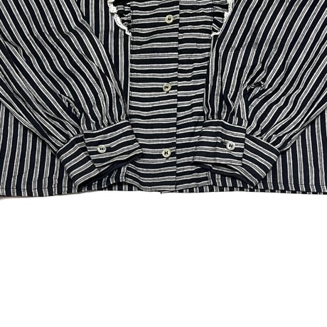 【USED】80's Maco young fashion VICTORIAN BLOUSE