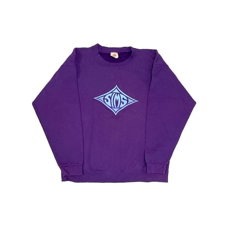 【USED】90'S SIMS LOGO PRINT SWEATSHIRT