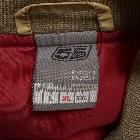 【USED】00's 55DSL Diesel "REVOLTE" MA-1 Bomber Jacket Sand Beige