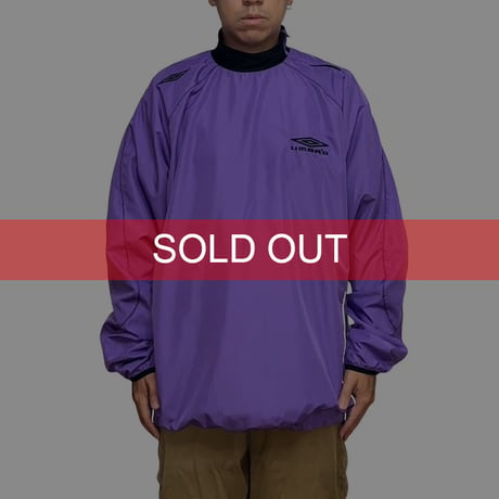 【USED】00's UMBRO PISTE TOP PURPLE