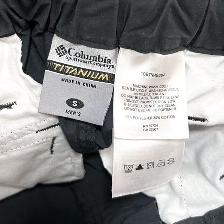 【USED】00'S COLUMBIA TITANIUM DETACHABLE GIMMICK PANTS