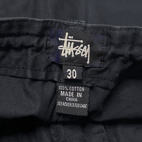 【USED】90's-00's STUSSY 5-POCKET SHORTS NAVY