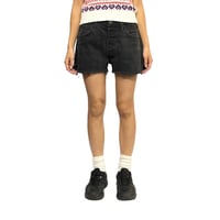 【USED】00's American Vintage Levi's BLACK DENIM SHORTS