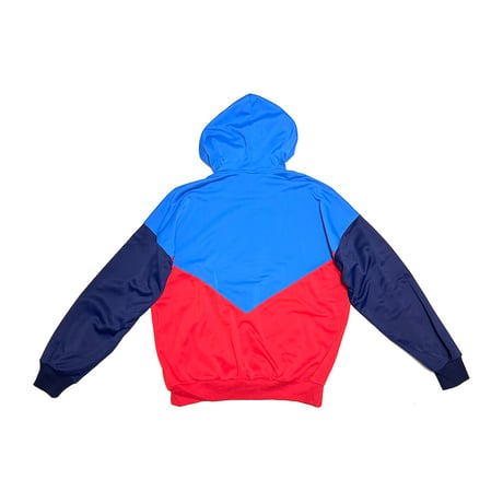 【USED】80's adidas West Germany Triacetate Color-Block Hoodie