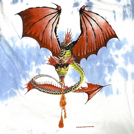 【USED】90'S ENERGY ENERGY BY DEREK RIGGS T-SHIRT