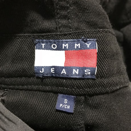 【DEADSTOCK】90'S  TOMMY JEANS OVERALLS BLACK