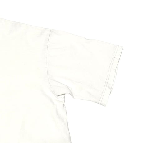 【USED】00's SUPREME NAVY ON WHITE BOX LOGO T-SHIRT