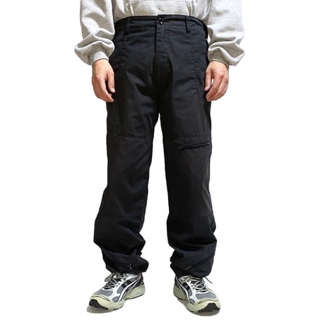 【USED】00'S STUSSY FLIGHT PANTS BLACK