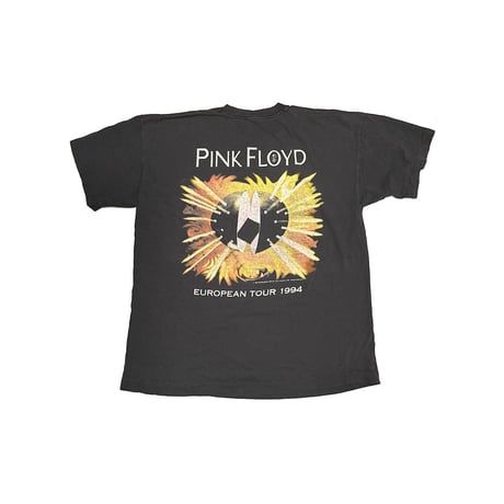 【USED】90's PINK FLOYD SUN DIAL EUROPEAN TOUR 1994 T-SHIRT