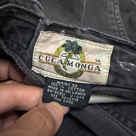 【USED】80's CUCAMONGA 2-TAC SHORTS