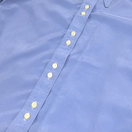 【USED】80'S DANIEL DUVAL LONG POINT COLLAR BLOUSE