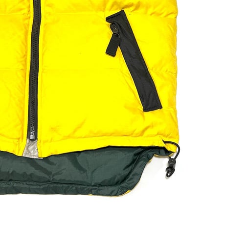 【USED】90'S TOMMY HILFIGER 2-TONE COLOR DOWN VEST