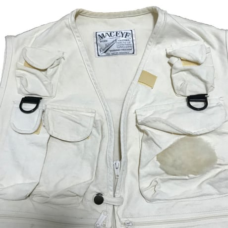 【USED】FISHERMAN CANVAS VEST