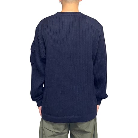 【USED】00's Eddie Bauer Legend Field Sweater NAVY