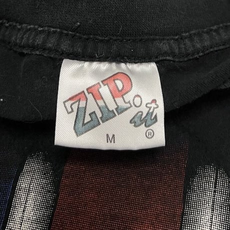 【USED】90'S ZIP IT LONDON BULLDOG T-SHIRT