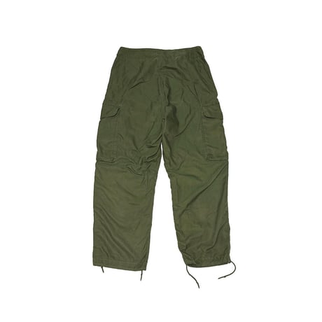 【USED】80's Canadian Army ECW Windproof Cargo Over Pants