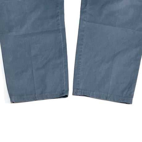 【USED】90'S ARMANI JEANS 2TAC PANTS BLUEGRAY