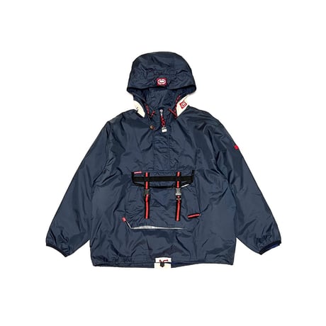 【USED】90's-00's ECKO UNLTD. PLASTIC BUCKLE POCKET NYLON ANOLAK JACKET