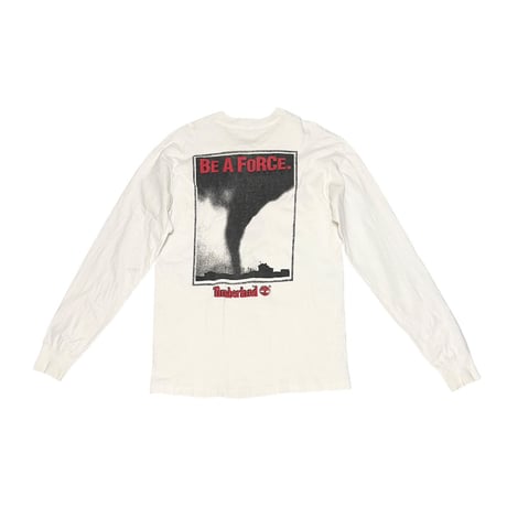 【USED】90's Timberland BE A FORCE L/S T-SHIRT
