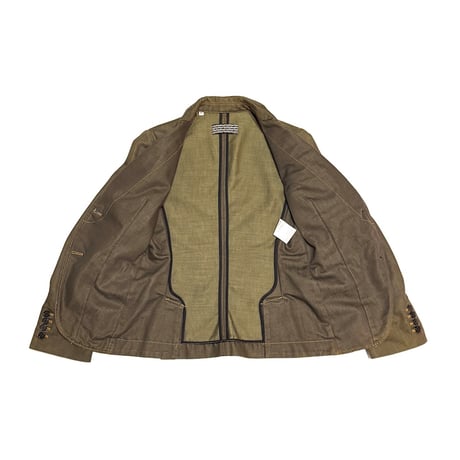 【USED】00's New York Industrie Garment-Dyed Tailored Jacket