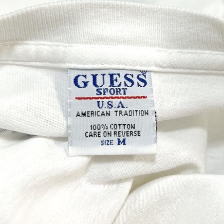 【USED】90'S GUESS SPORT U.S.A. T-SHIRT