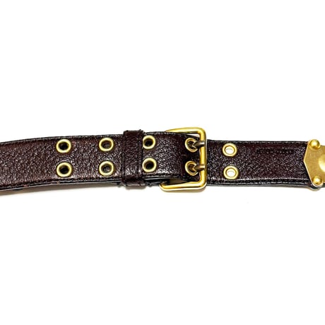 【USED】00's miu miu LEATHER CHAIN BELT