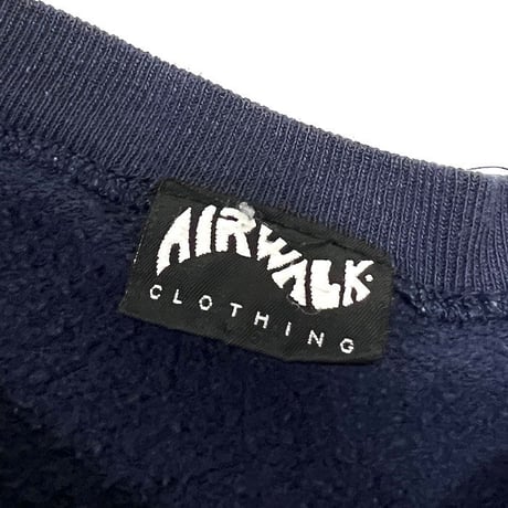 【USED】80'S-90'S OLD AIRWALK BOOTS PRINT SWEATSHIRT