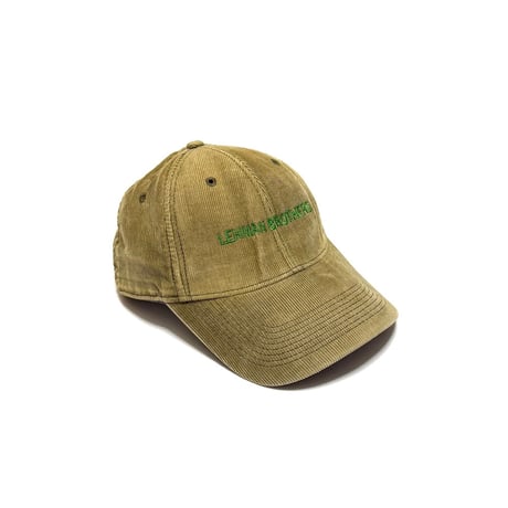 【USED】00's Lehman Brothers CORDUROY CAP