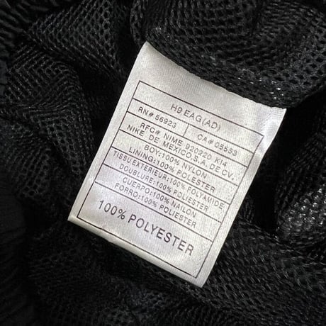 【USED】00'S NIKE GIMMICK NYLON PANTS BLACK
