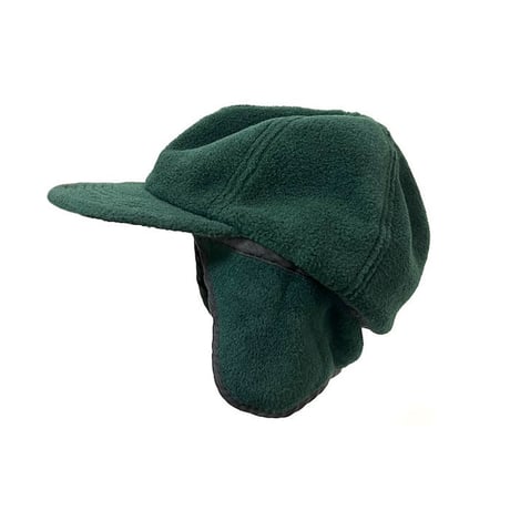 【USED】90'S FLEECE EARFLAP CAP MADE IN U.S.A.