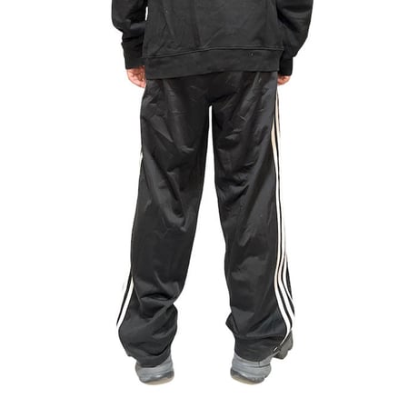 【USED】90'S-00'S ADIDAS PERFORMANCE LOGO TRACK PANTS BLACK