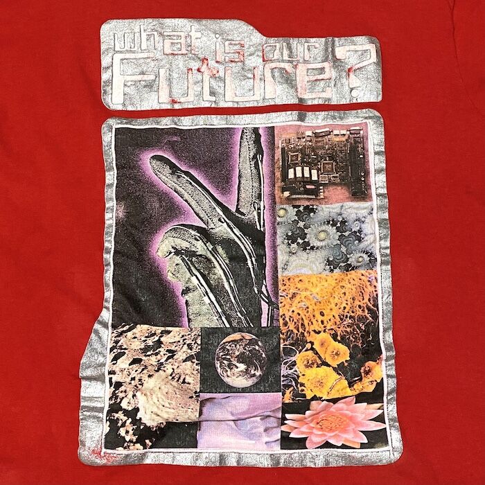 USED】90'S ANARCHIC ADJUSTMENT FUTURE L/S T-SHI