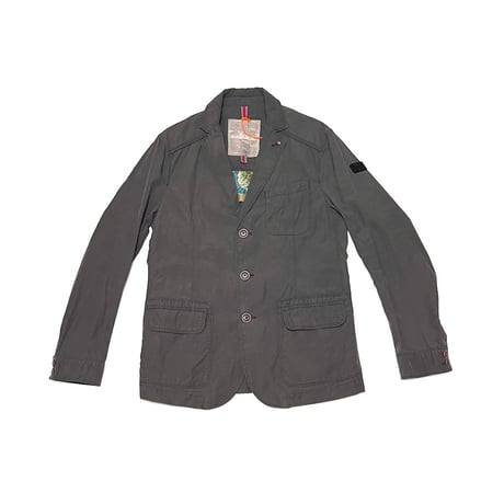【DEAD STOCK】00's NAPAPIJRI TRAVEL JACKET DARK GRAY
