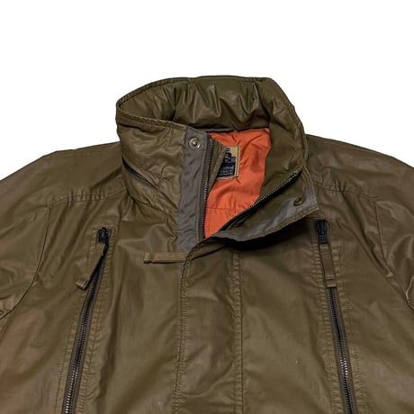【USED】00's Marithe + Francois Girbaud PU COATED TRANSFORM JACKET SIZE:M