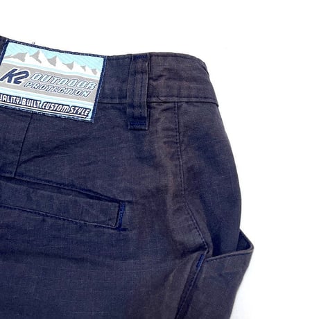 【DEAD STOCK】90'S "US MINOR LABEL" RIP-STOP CARGO PANTS