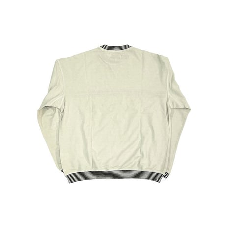 【USED】90'S ARMANI JEANS MOSS STITCH SWEATSHIRT