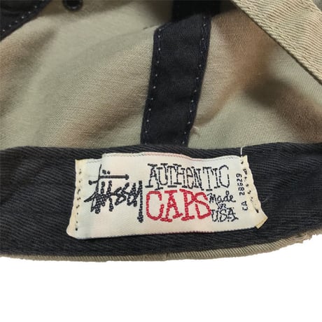 【USED】90'S STUSSY "CHANEL LOGO" CAP