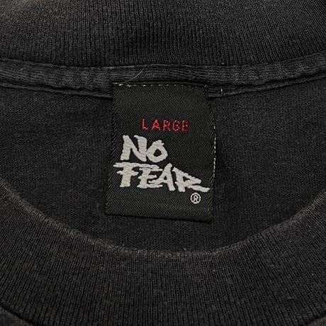 【USED】90'S NO FEAR LIFE IS A CONTACT SPORT T-SHIRT