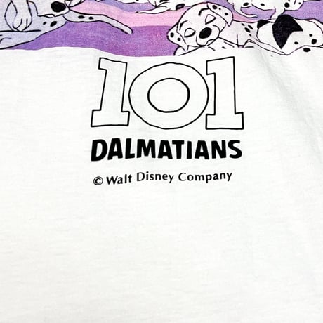 【DEAD STOCK】90's Walt Disney Company 101 DALMATIANS T-SHIRT