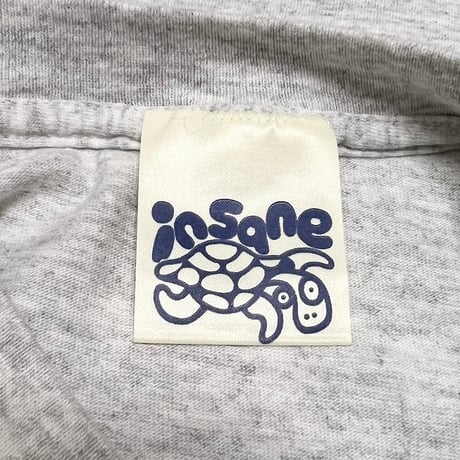 【USED】90's insane Look into my eyes T-SHIRT GRAY