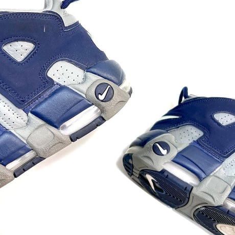 【USED】NIKE AIR MORE UPTEMPO '96 Cool Grey/ White-Midnight Navy