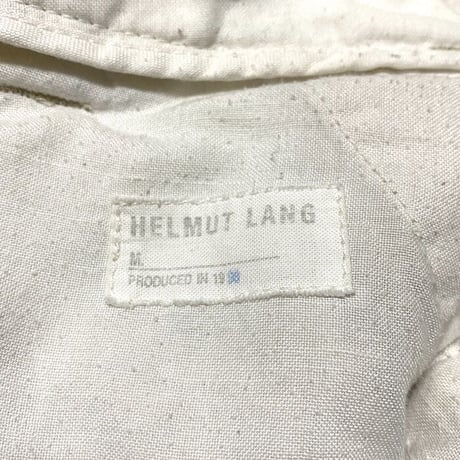 【USED】HELMUT LANG 1999 CARGO TROUSERS LIGHT BEIGE