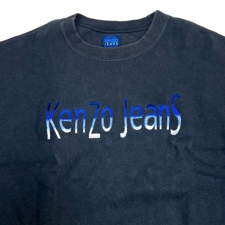 【USED】90'S KENZO JEANS TENSHO-TAI SWEATSHIRT