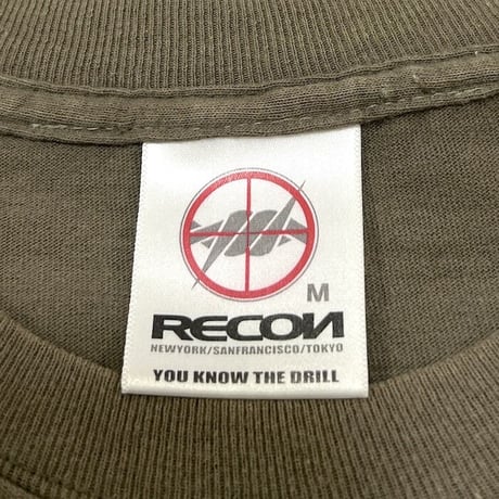 【USED】00'S RECON AN ARMY OF THREE T-SHIRT