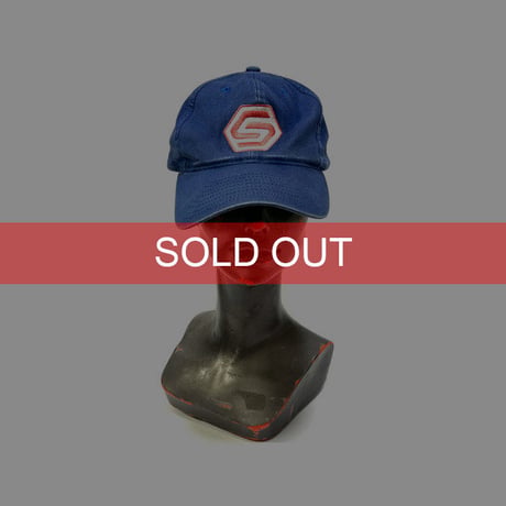 【USED】90'S STUSSY TECHNO LOGO CAP